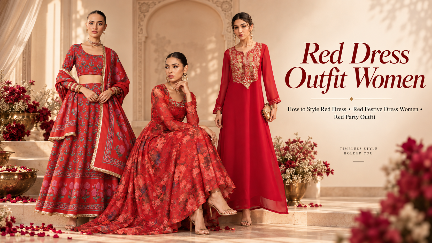 How to Style a Red Dress for the Festive Season