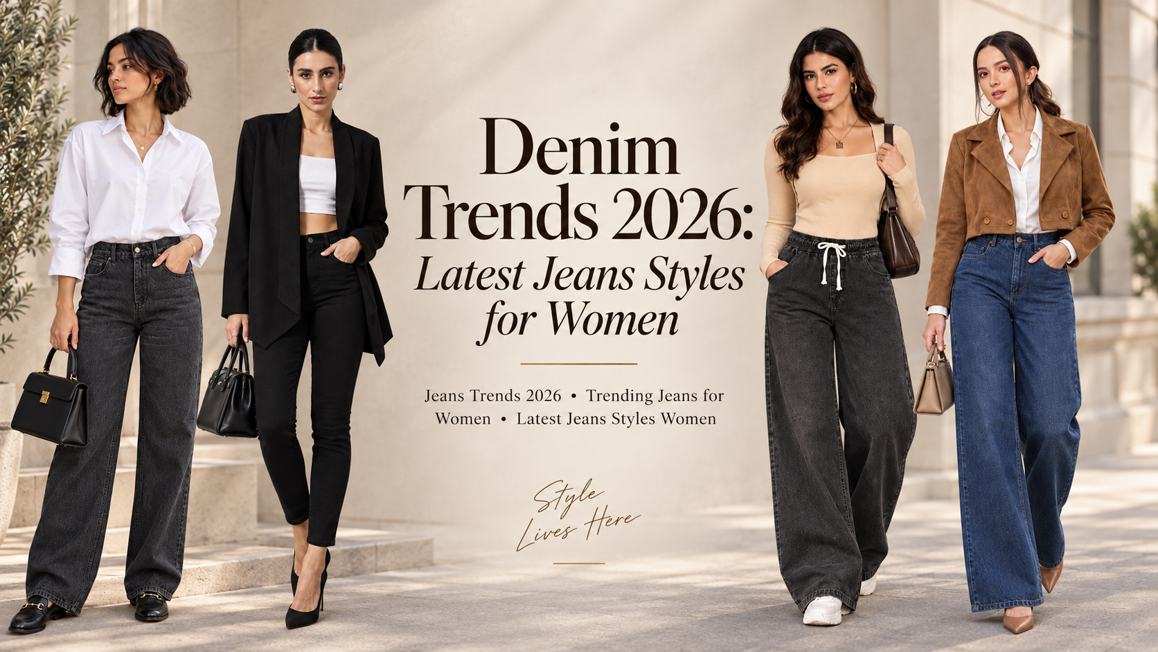Denim Trends 2026: 8 Jeans Styles Women Are Wearing Right Now