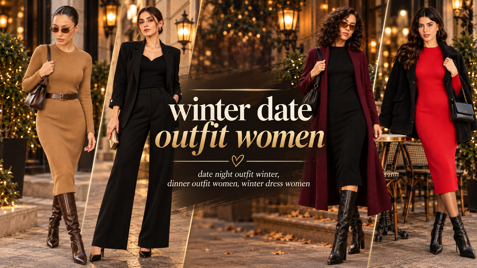 What to Wear to a Winter Date: 10 Date Night Outfit Ideas for Women