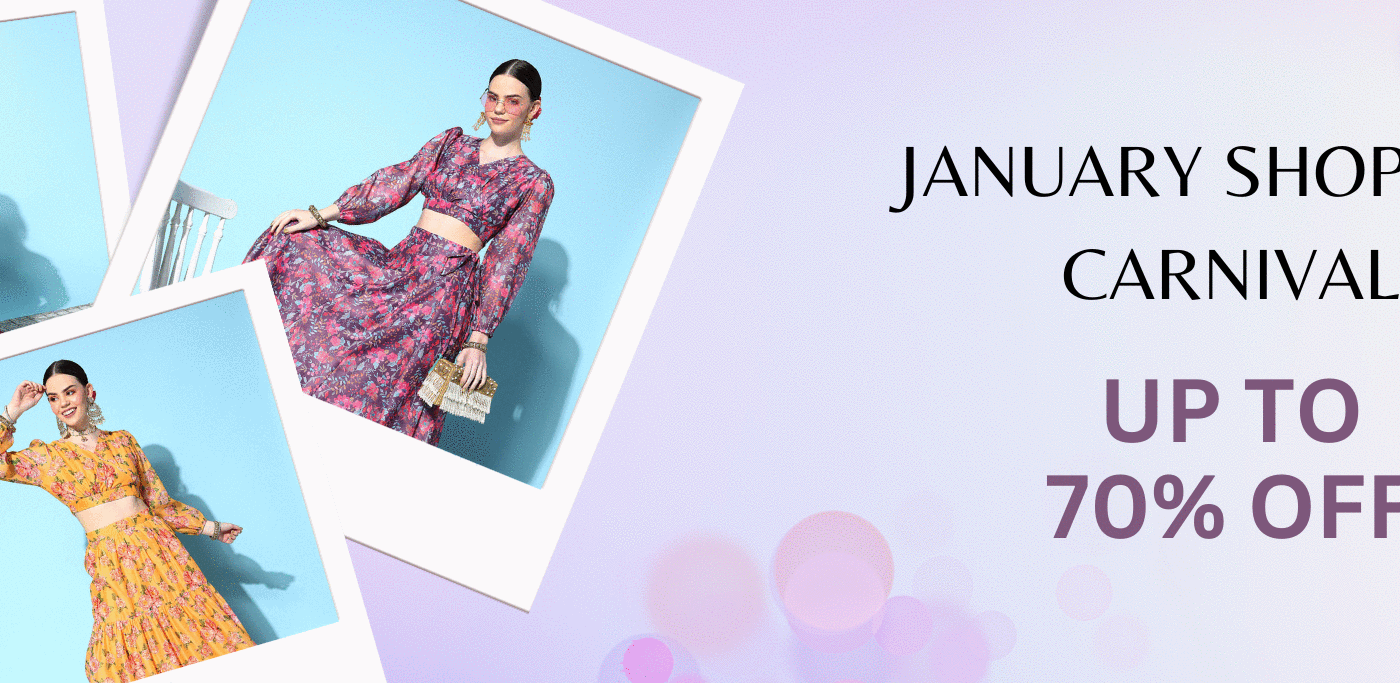January Shopping Carnival - Up to 70% Off