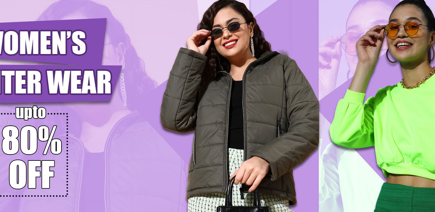 Women's Winter Wear - Upto 80% Off