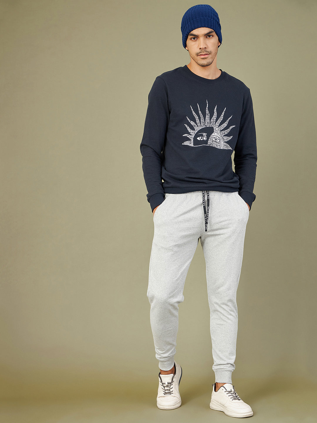 Printed joggers online mens