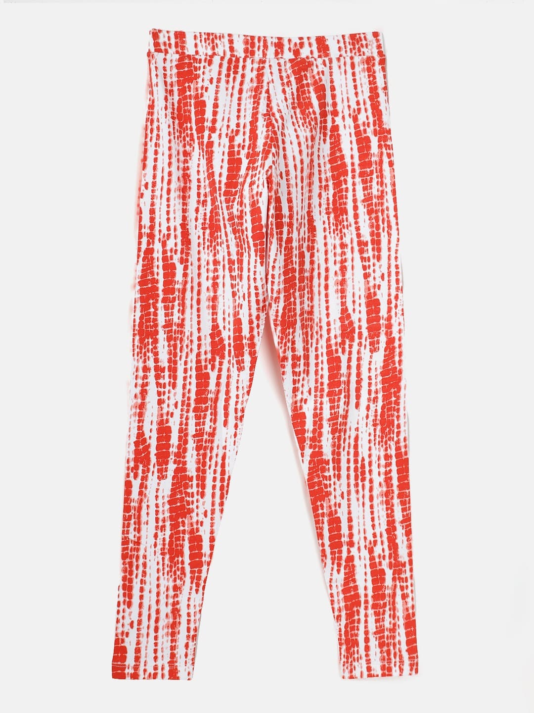 Simple Red/White Stripe Leggings