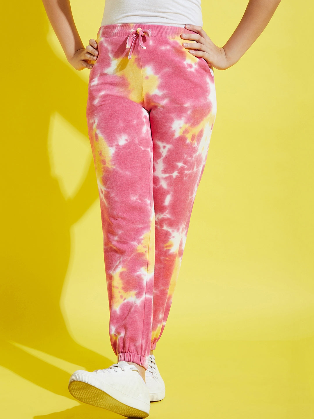 Tie dye joggers online for girls