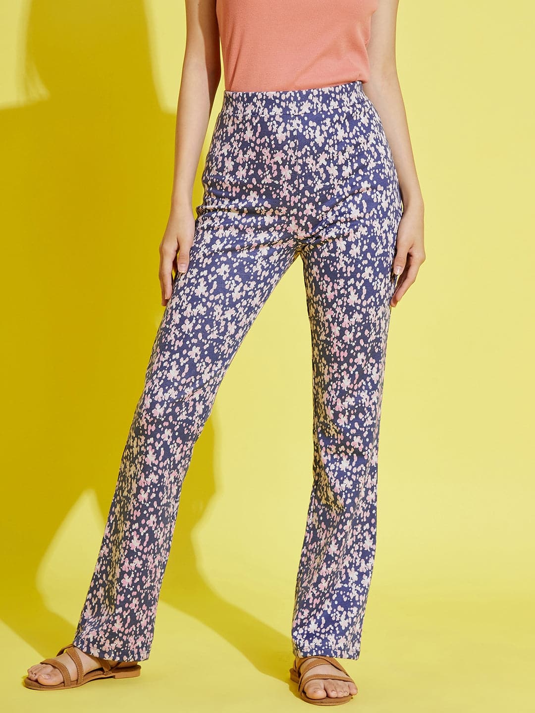Printed trousers - Woman