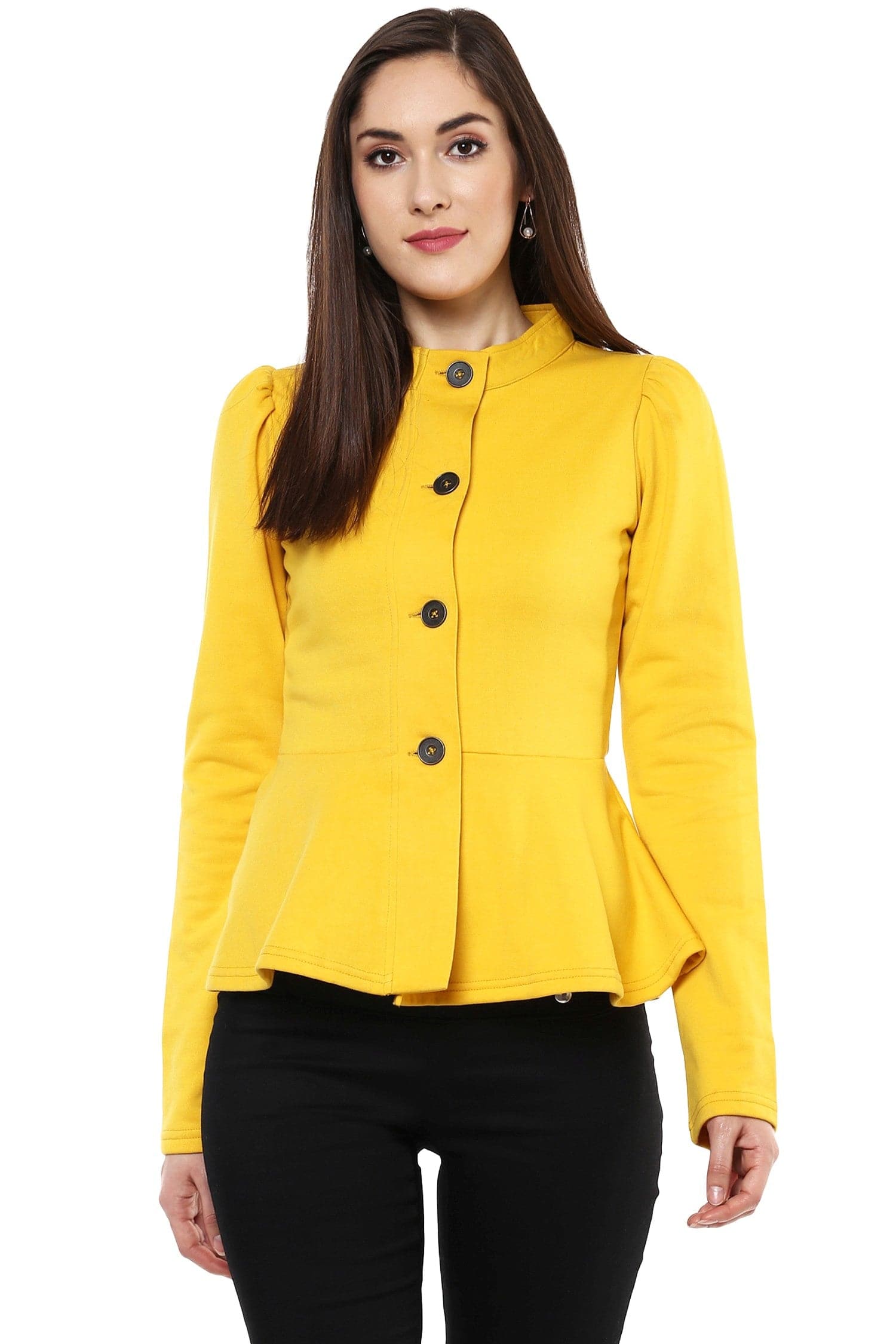 Ladies mustard coloured on sale jackets