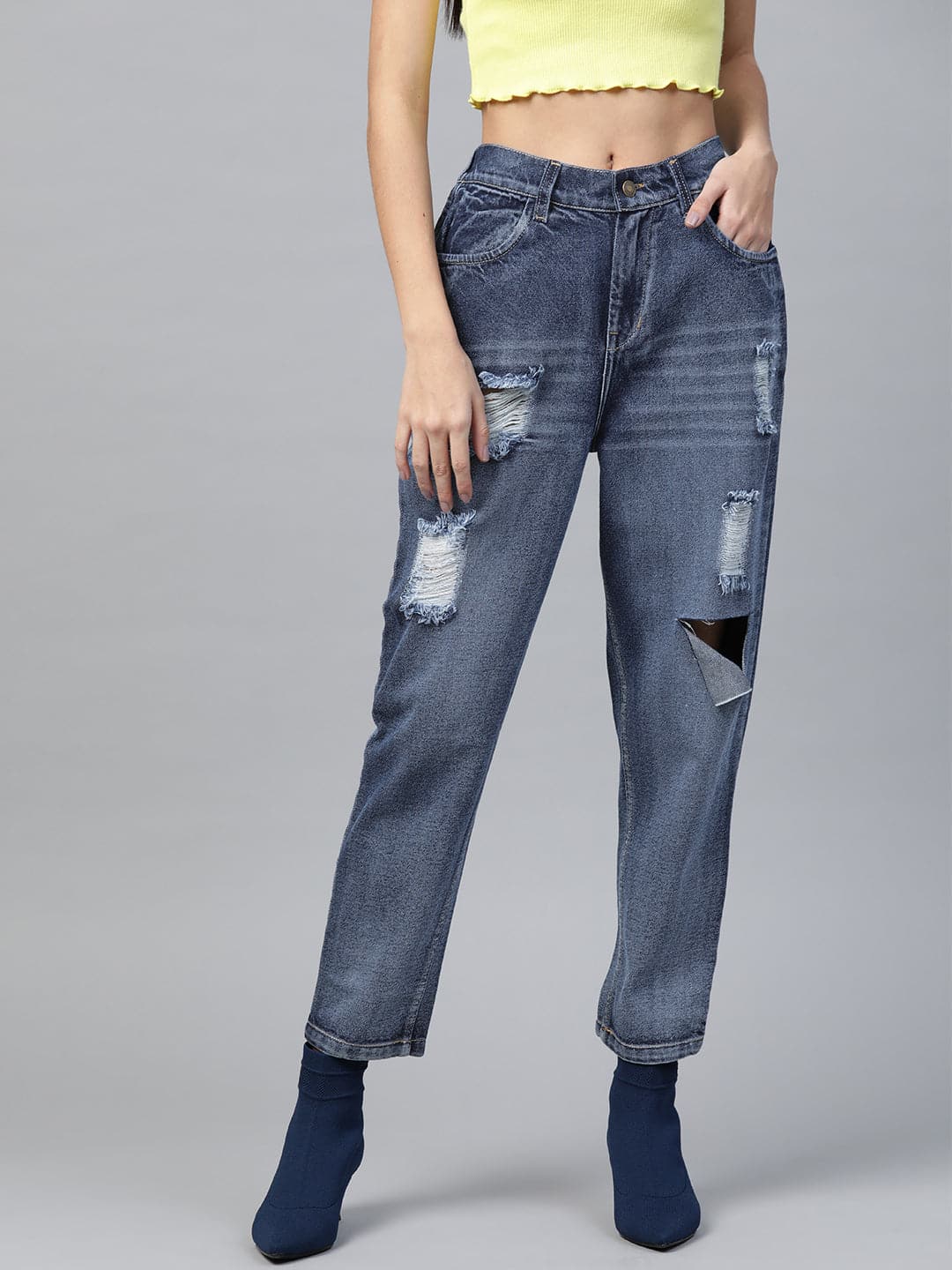 Buy Ripped Jeans For Girls Online In India At Best Prices