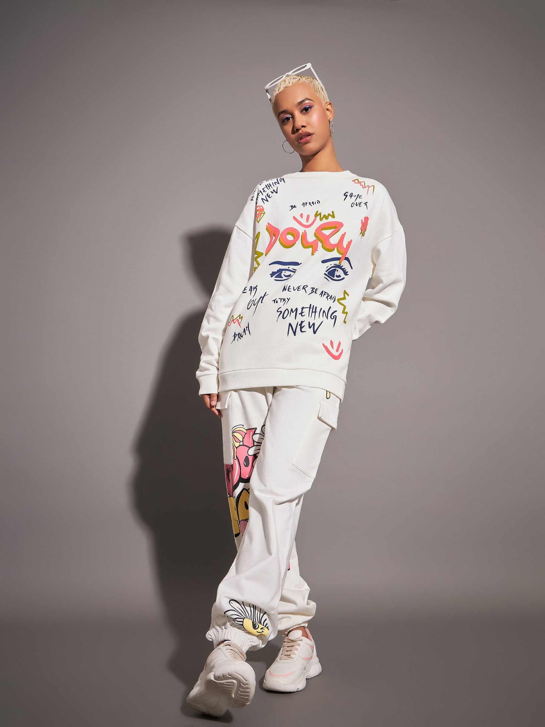 Off-White COOL PLANS Printed Joggers-SASSAFRAS