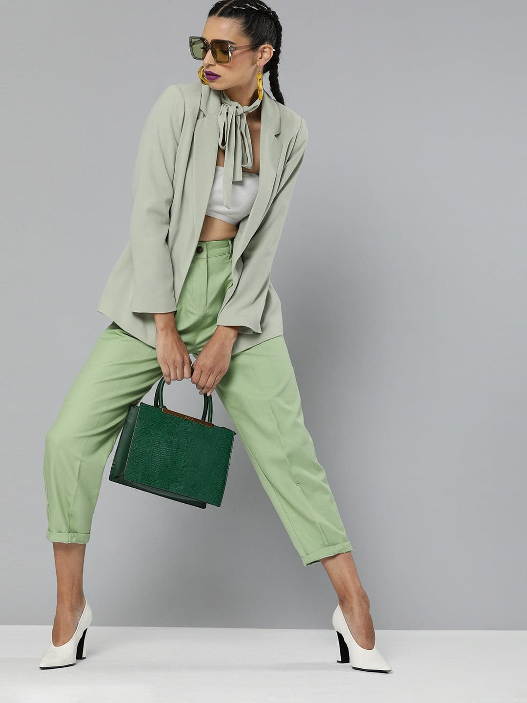 Pantalon tailleur online bershka