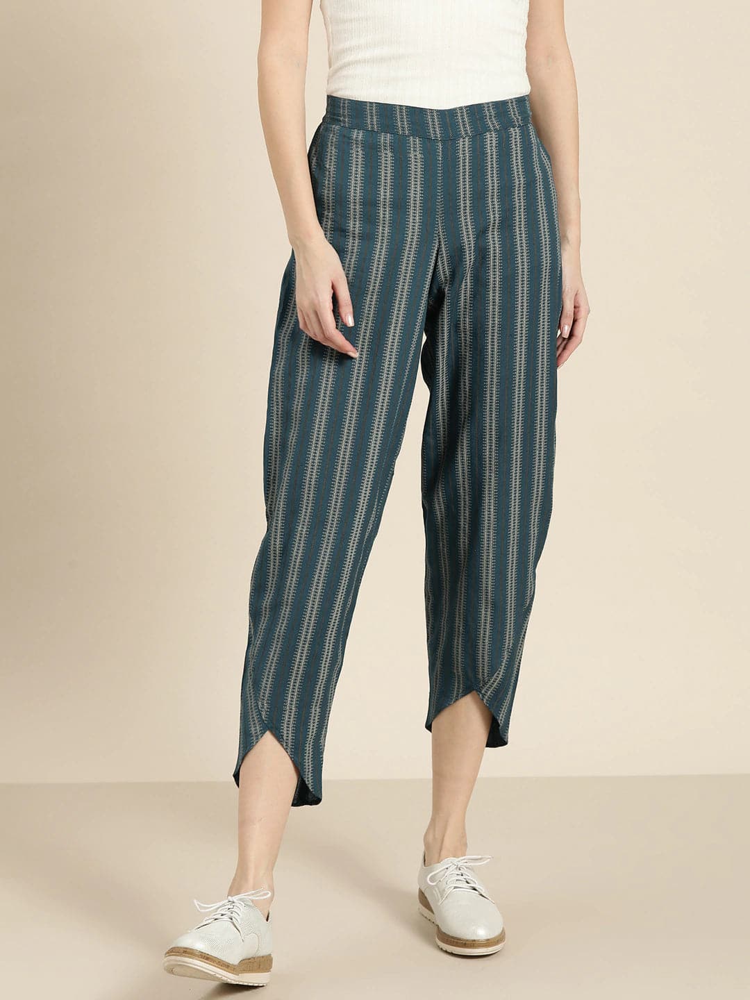 Ladies clearance striped pants