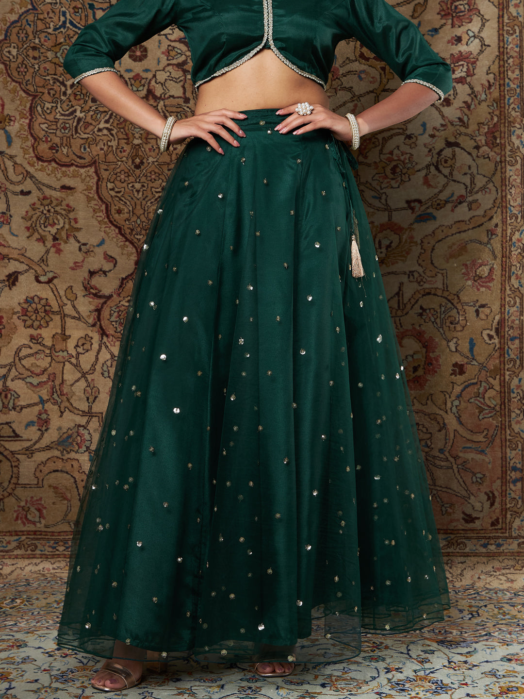 Tulle maxi skirt outlet online india