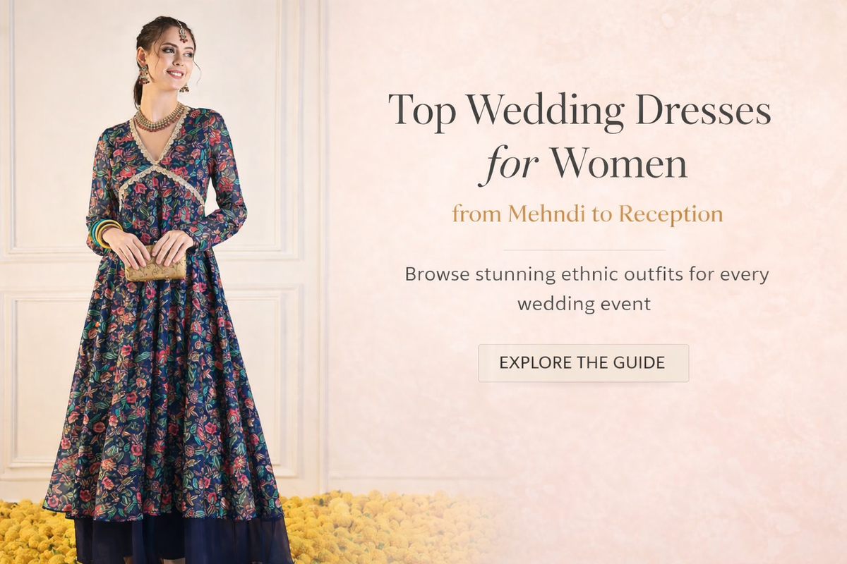 Top Wedding Dresses for Women: From Mehndi to Reception