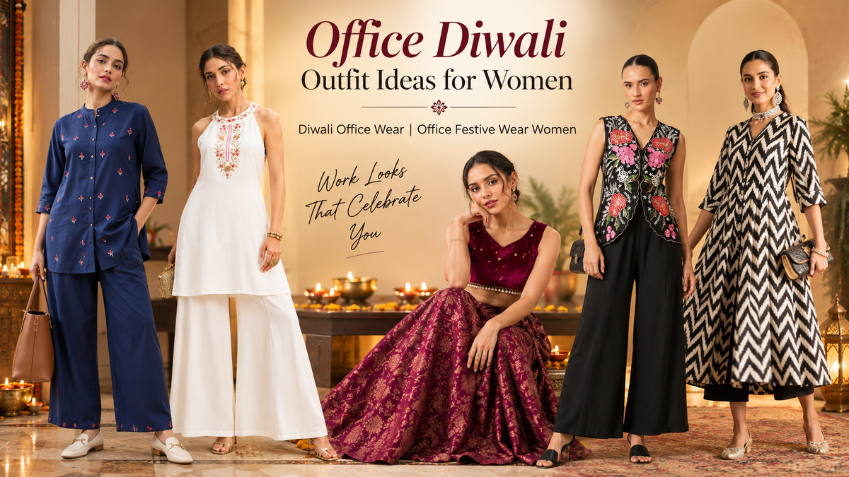 What to Wear to an Office Diwali Party: 12 Outfit Ideas