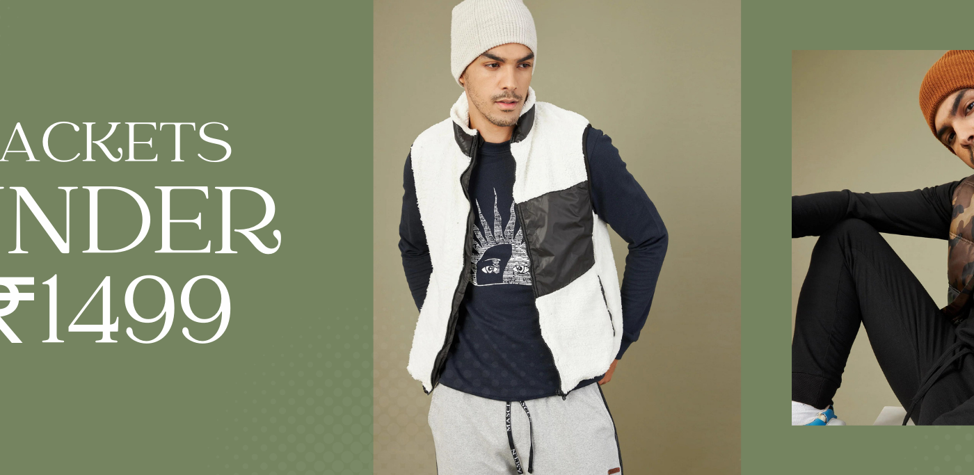 Jackets for Men Under 1499