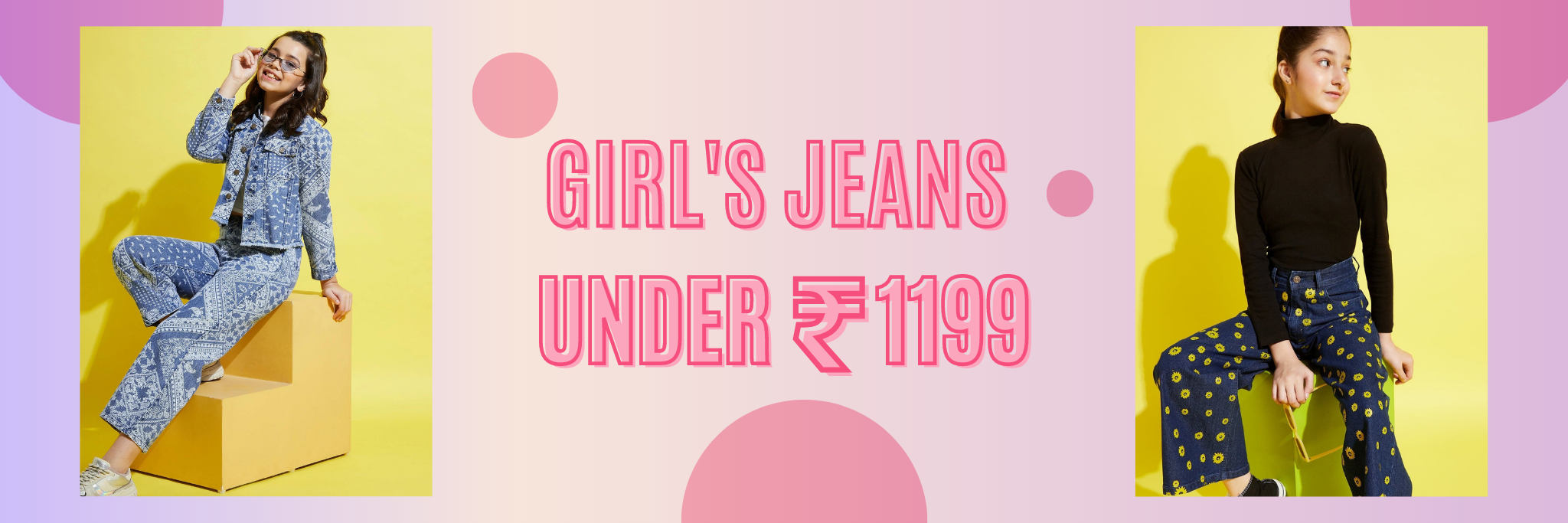 Girl's Jeans Under 1199