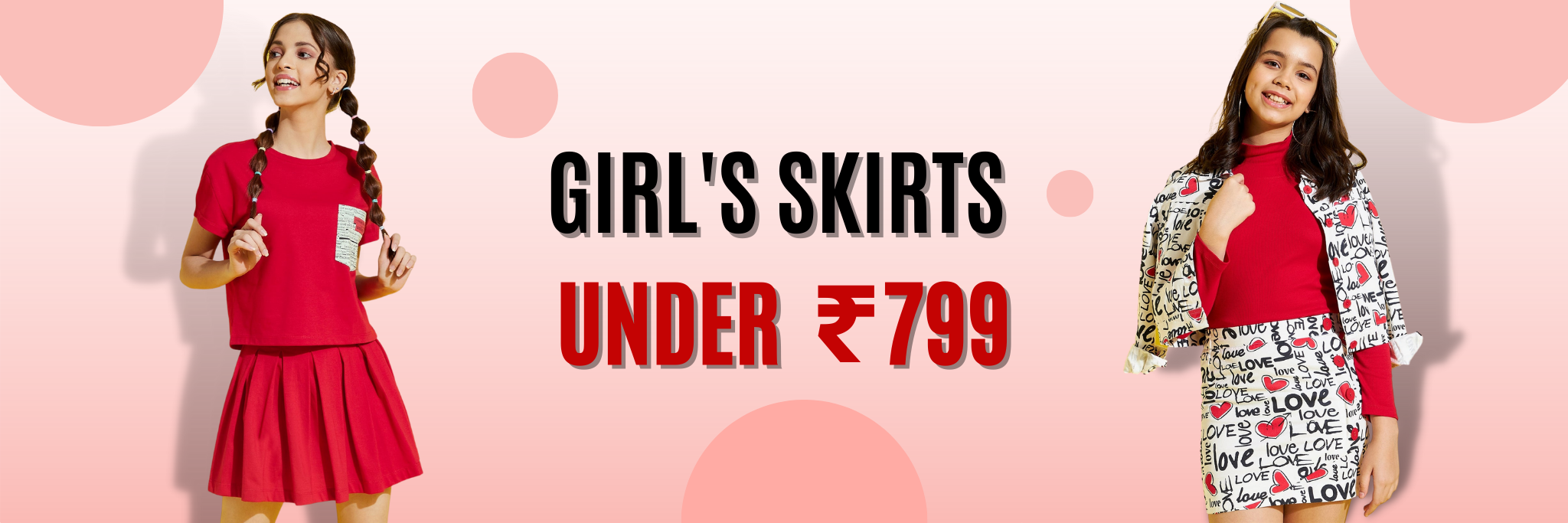 Girl's Skirts Under 799