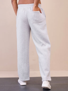 Grey Pintuck Oversize Sweatpants-MASCLN SASSAFRAS