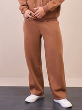 Brown Oversize Sweatpants-MASCLN SASSAFRAS