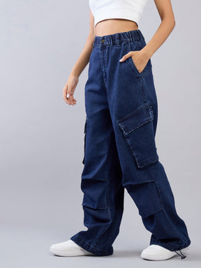 Blue Blast Side Pintuck Detail Jeans -Noh.Voh