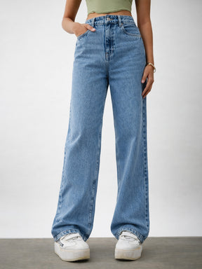 Blue Blast Denim Ankle Length Jeans-Noh.Voh 