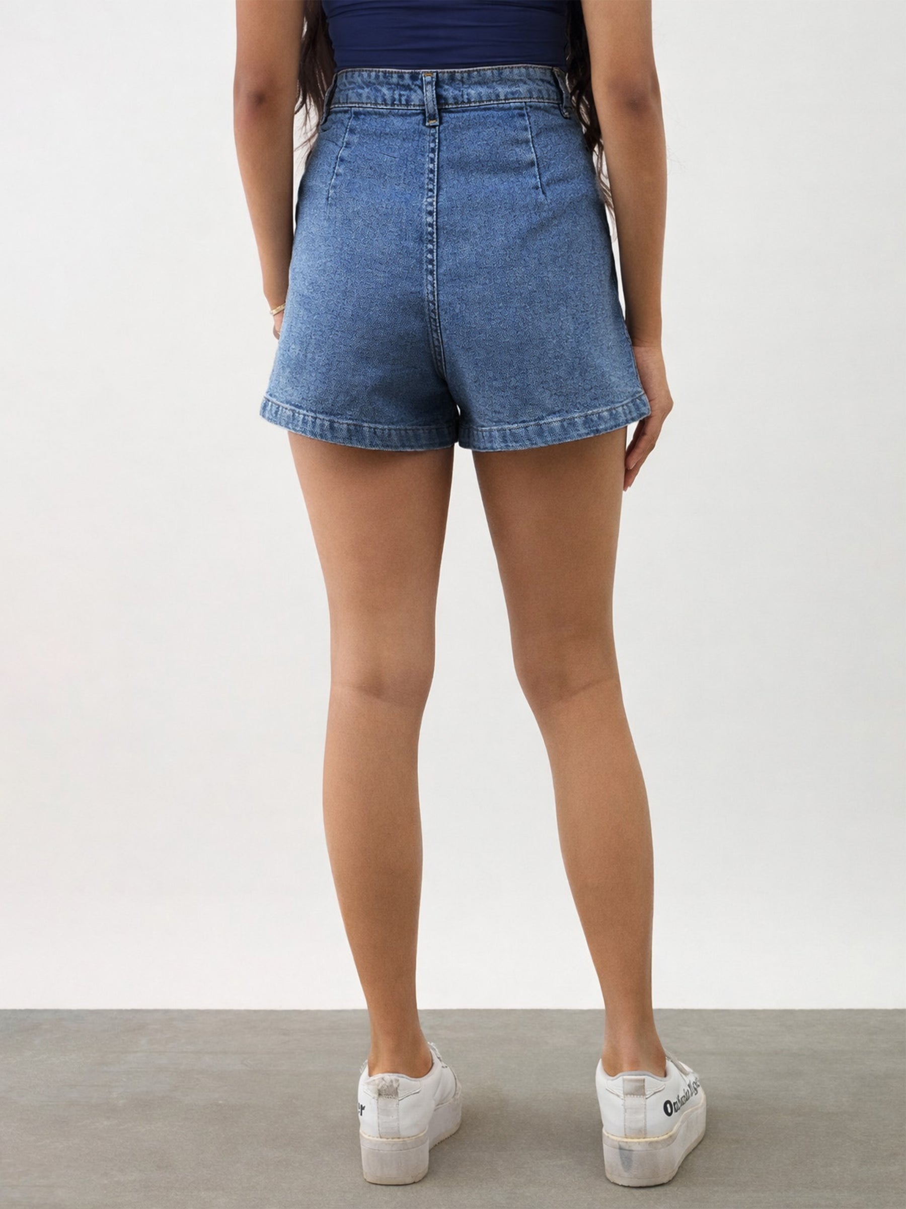 Girls Blue Blast Denim Shorts