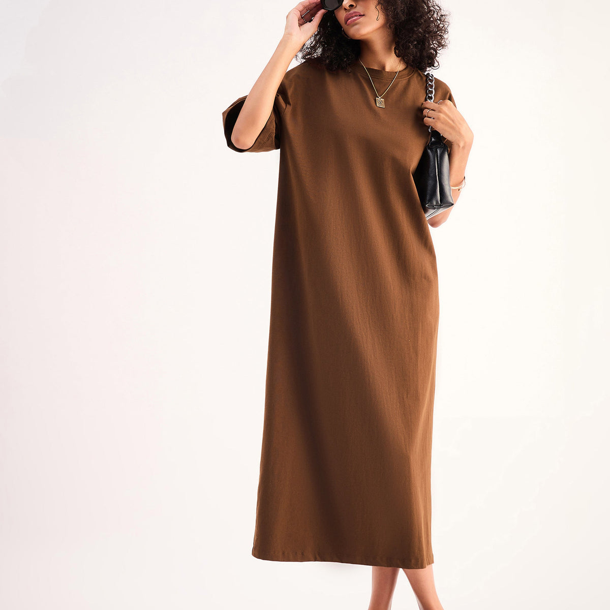 sachin and babi light blue dress The 27 Best Casual Dresses With Long Sleeves main image 1