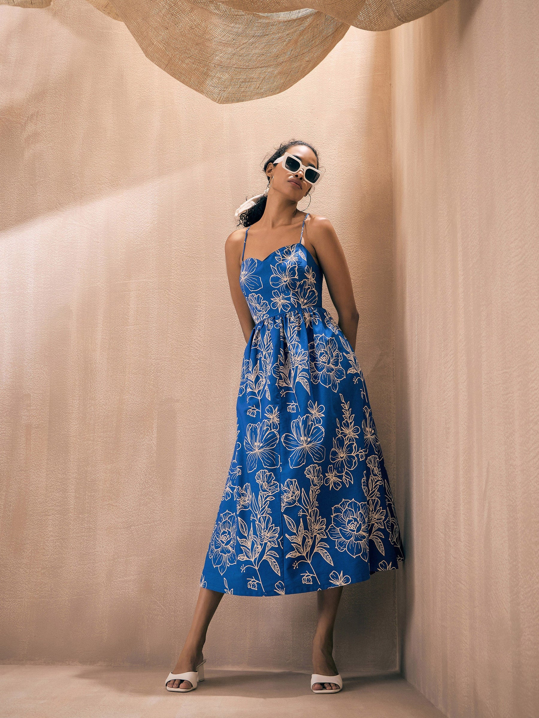 straight dresses for women Navy Blue Midi jackets and cardigans Midi Dress Floral Straight Dresses