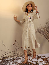Yellow Striped Shirt Dress-Pink Paprika By SASSAFRAS