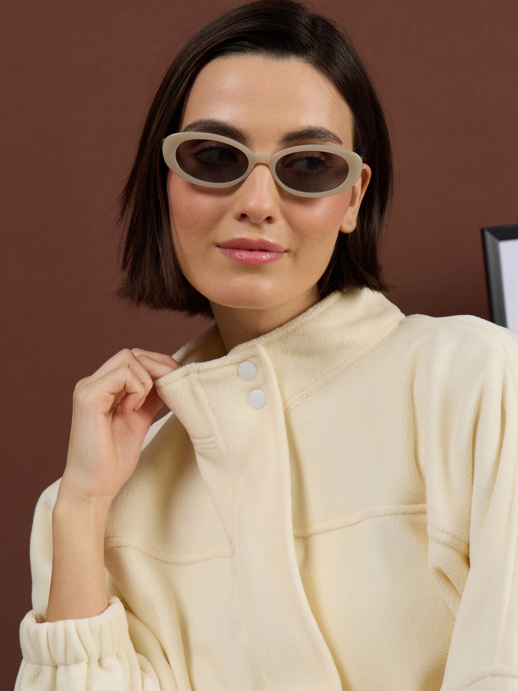 Off-White Polar Fleece Flap Pocket Jacket -SASSAFRAS