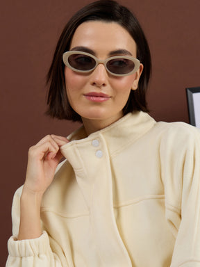 Off-White Polar Fleece Flap Pocket Jacket -SASSAFRAS