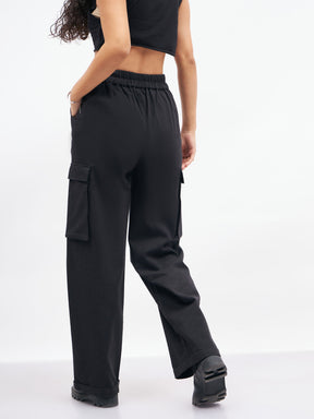 Black Box Pockets Straight Pants-SASSAFRAS