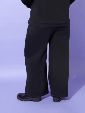 Black Fleece NYC Track Pants-SASSAFRAS Curve