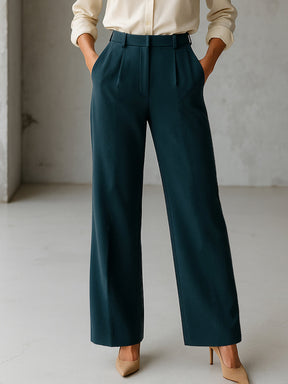 Emerald Cross Pocket Pants-SASSAFRAS worklyf