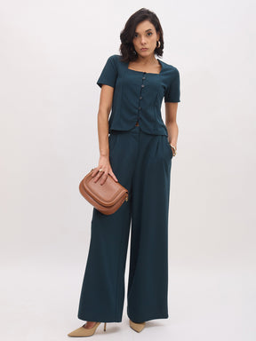 Emerald Cross Pocket Pants-SASSAFRAS worklyf