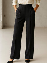 Black Cross Pocket Pants-SASSAFRAS worklyf