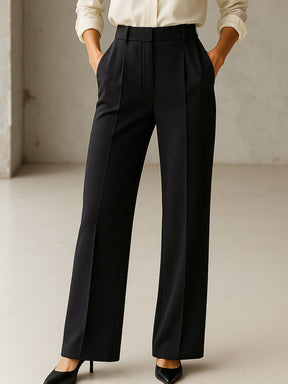 Black Cross Pocket Pants-SASSAFRAS worklyf