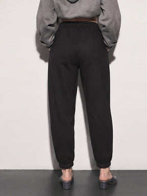 Black Fleece Jogger-SASSAFRAS