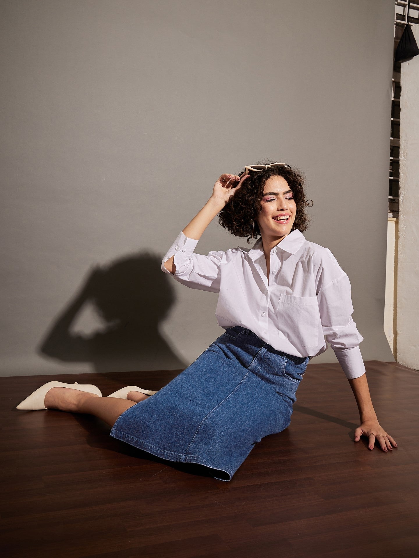 Denim Skirt White Stuff Skirt Size Plus Size Denim Skirt 5XL