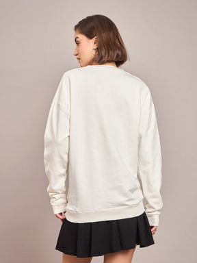 Off-White EYE Oversized Sweatshirt-SASSAFRAS