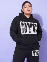 Black Fleece NYC Hoodie -SASSAFRAS Curve