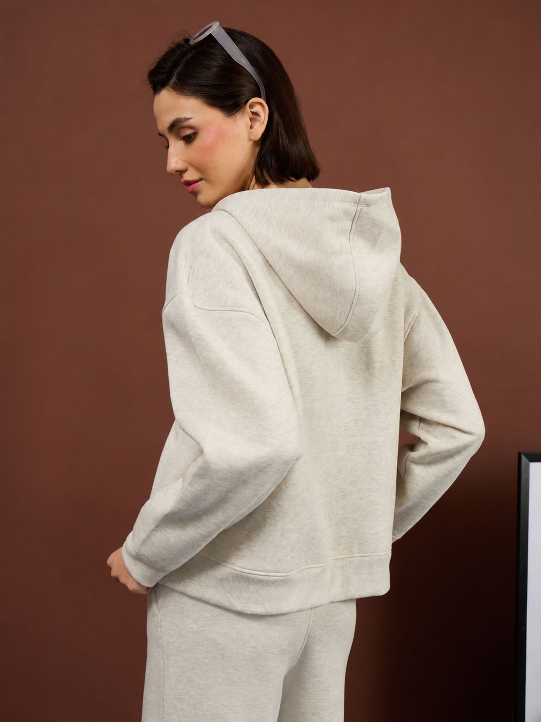 Off-White SLOW MORNING Hoodie With Track Pants-SASSAFRAS