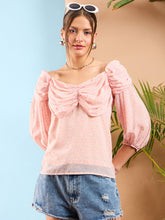 Pink Ditsy Floral Ruched Cowl Neck Top-SASSAFRAS