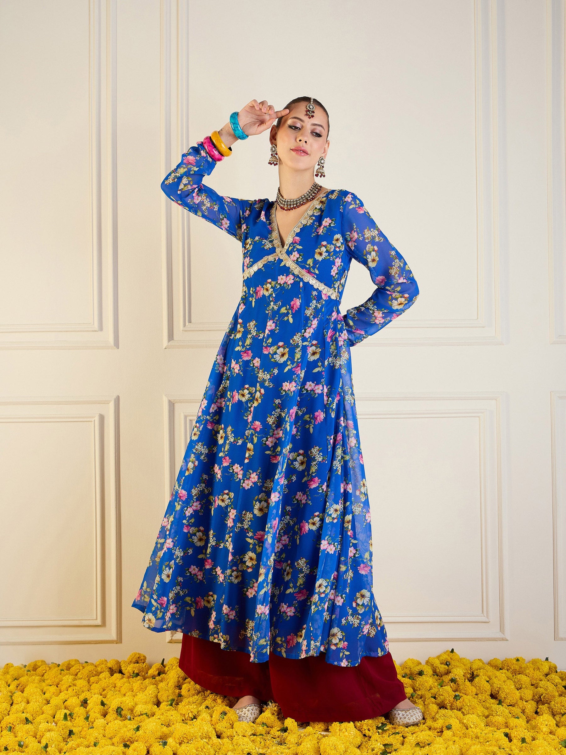 Anarkali long kurta best sale