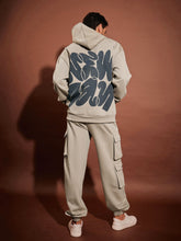 Taupe NEW DAY Oversized Hoodie Sweatshirt With Joggers-MASCLN SASSAFRAS