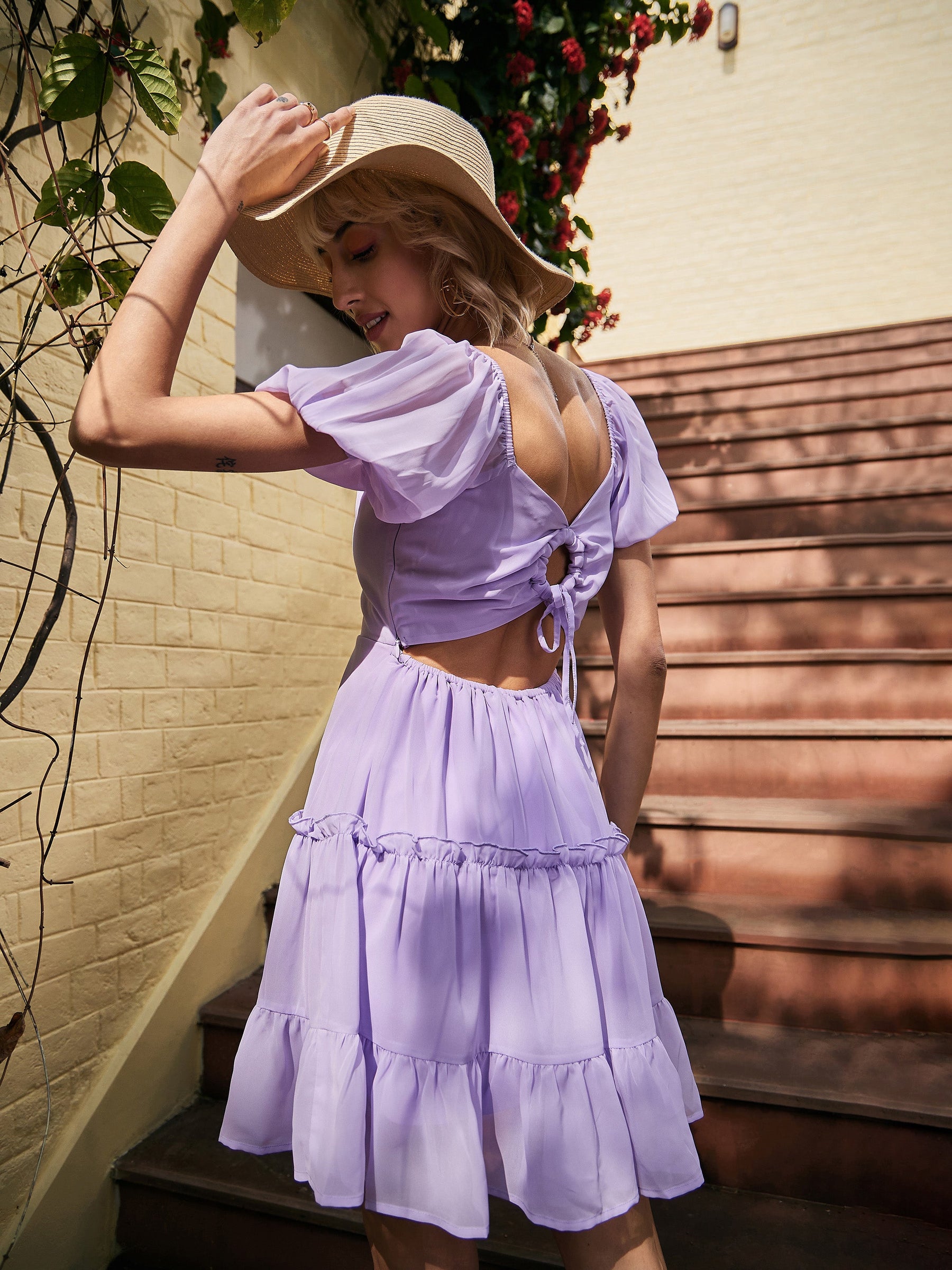 casual lavender dresses for women UUIKLPOL Flower Print Cotton Feel Ladies,Short Sleeve,Flowy Maxi Dress for Spring at Amazon Women's Clothing store You are going to be such a vision in this pastel dress Alexandranx Simple Casual Basic Sleeveless