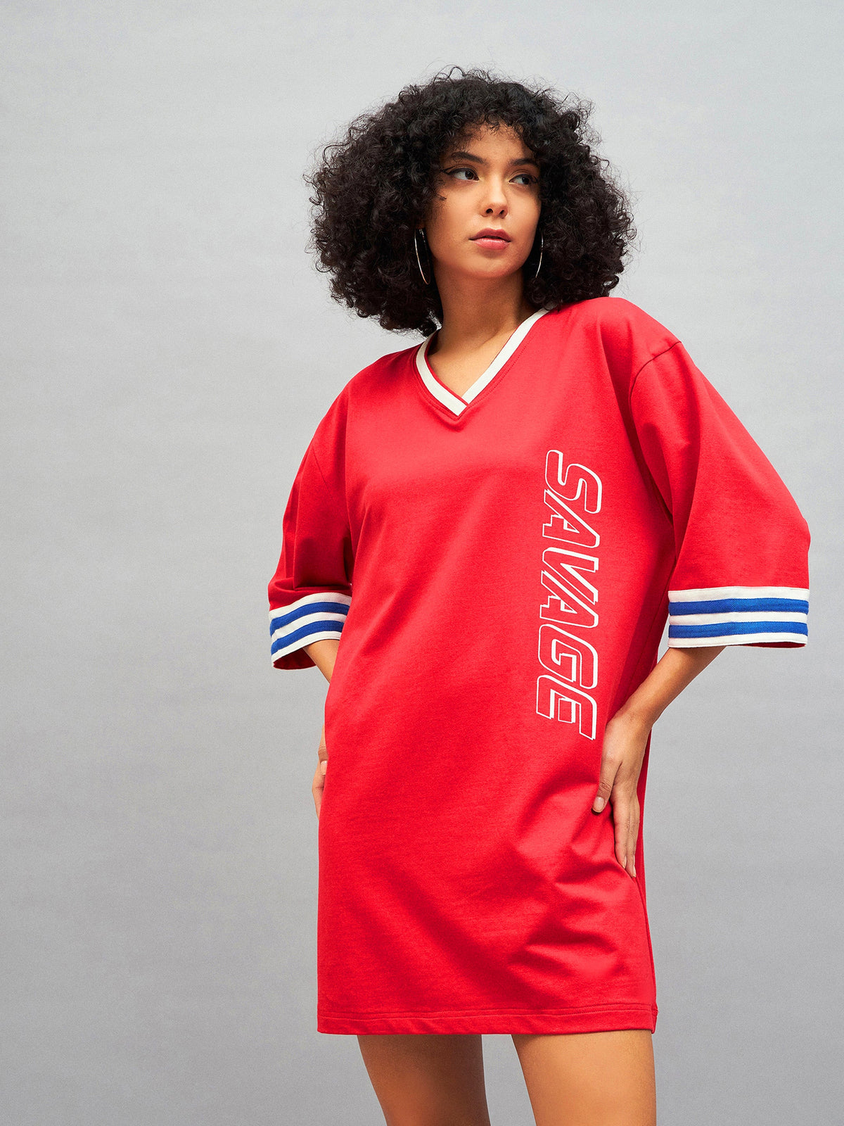 savage t shirt dress Savage T-Shirt Mini Dress - White