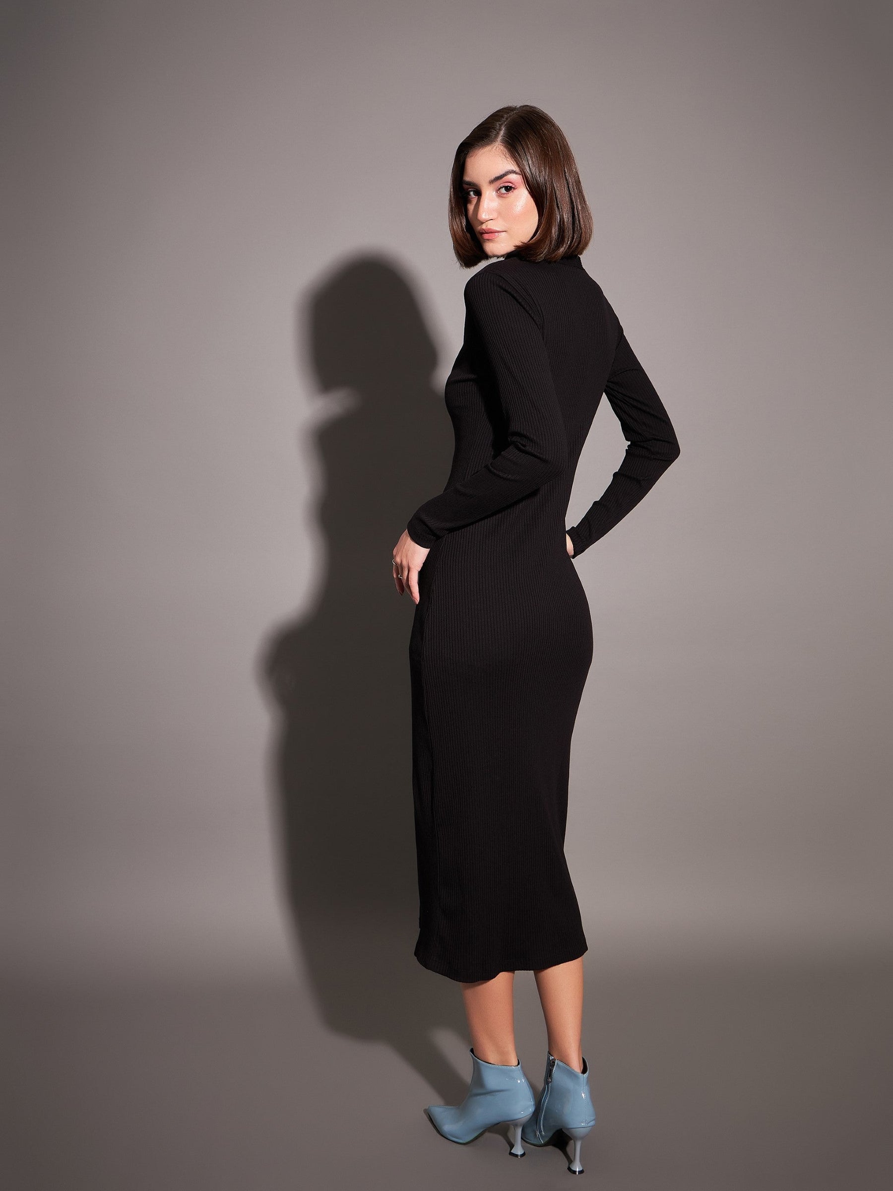 sassafras women's sheath midi dress product info and reviews Buy Women Black Rib Cap Sleeve Midi Dress Online at Best Price