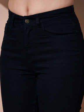 Black Denim Premium Relax Jeans-SASSAFRAS BASICS