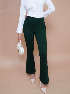 Dark green best sale bell bottoms