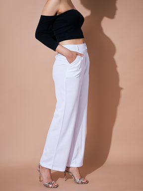 Made in Italy White Linen Trousers  Designer Desirables